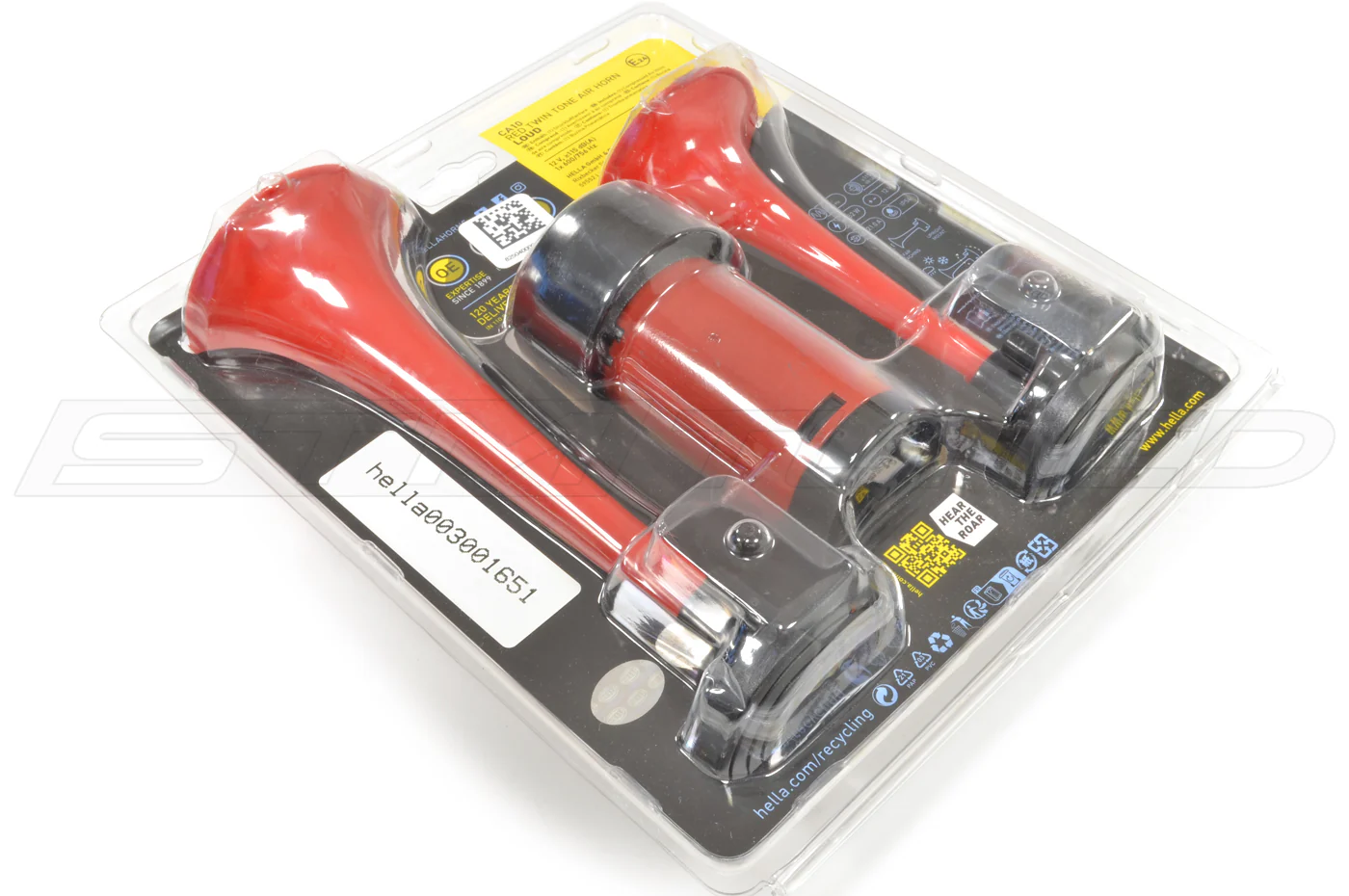 Hella Twin Trumpet Horn Kit (003001651) - Image 3
