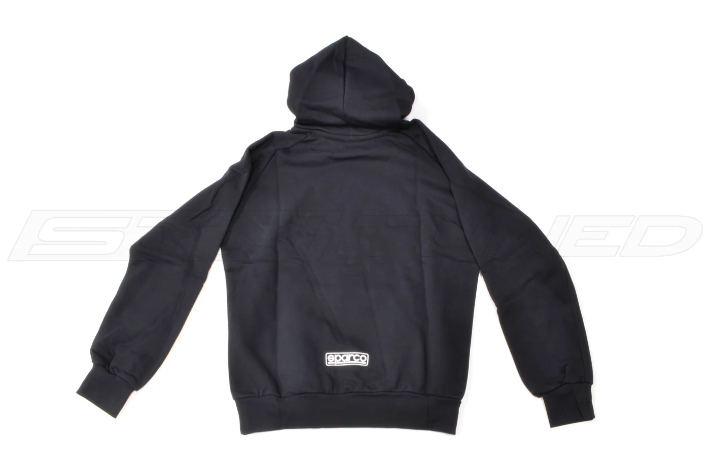 Sparco Frame Hoodie Black (Men's European Fit) - Image 2