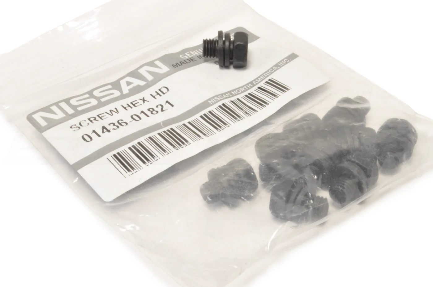 Nissan OEM Fuel Pump Bulk Head Bolt for R35 GTR (01436-01821) - Image 3