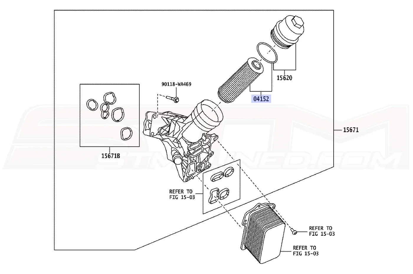 Toyota OEM Engine Oil Filter for 2020+ MKV Supra (04152WAA03) - Image 7