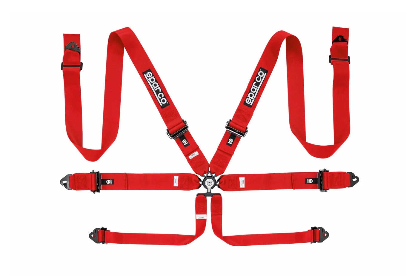Sparco Competition Harness 6 Point 3" Aluminum - Image 3