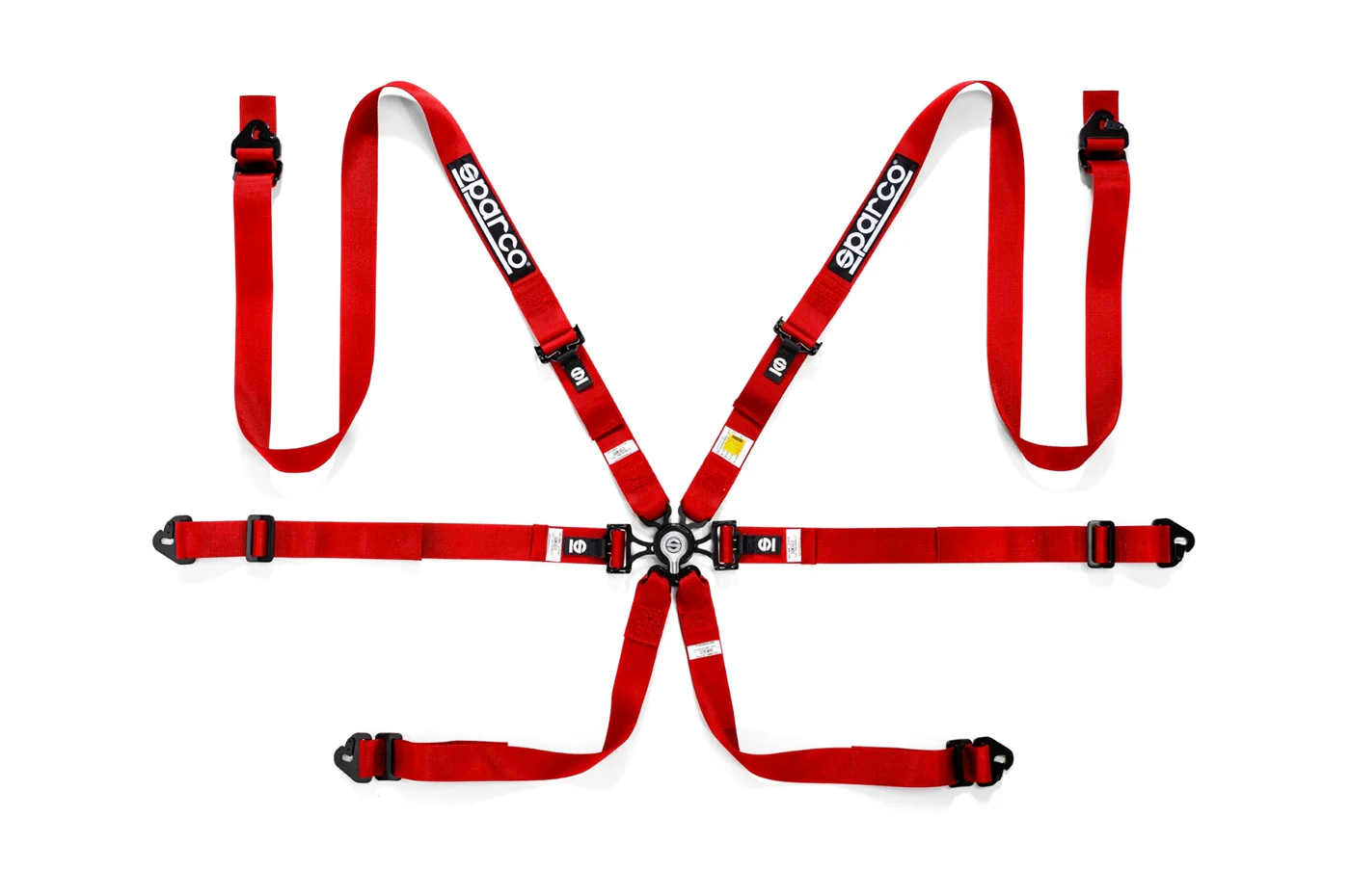Sparco Competition Harness 6 Point 2" Steel PD - Image 3