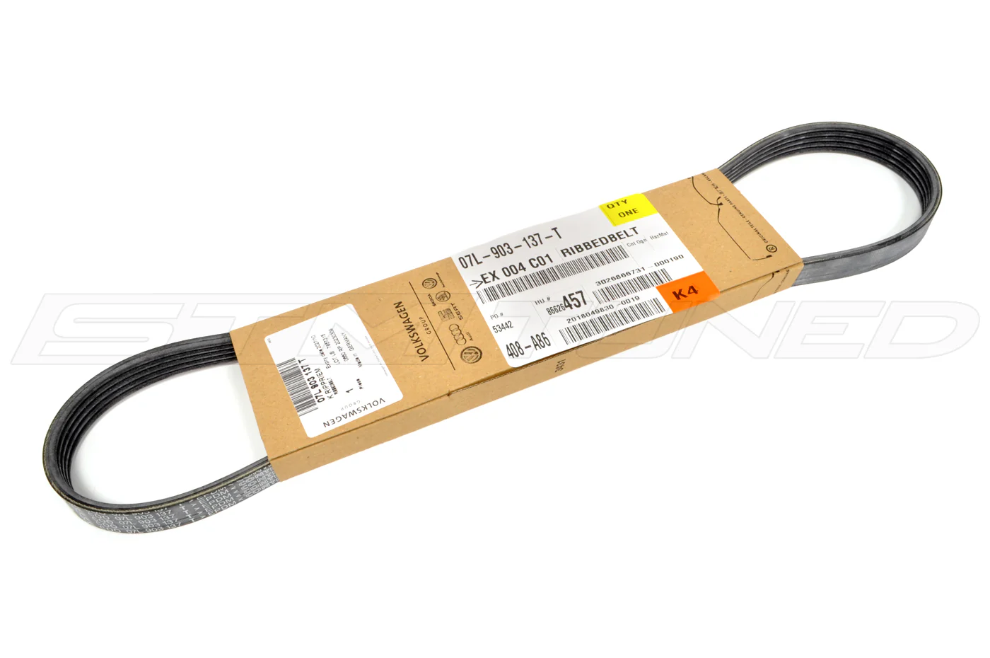 Audi OEM Serpentine Belt for R8 Huracan Gallardo (07L903137T) - Image 3