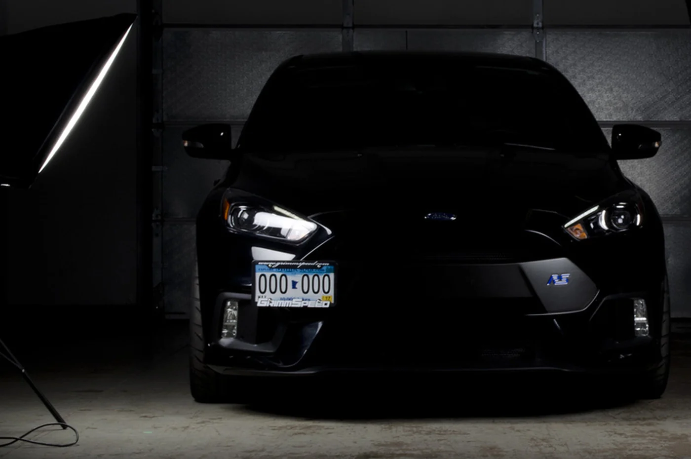 GrimmSpeed Front License Plate Relocation Kit for Focus RS (094070) - Image 6