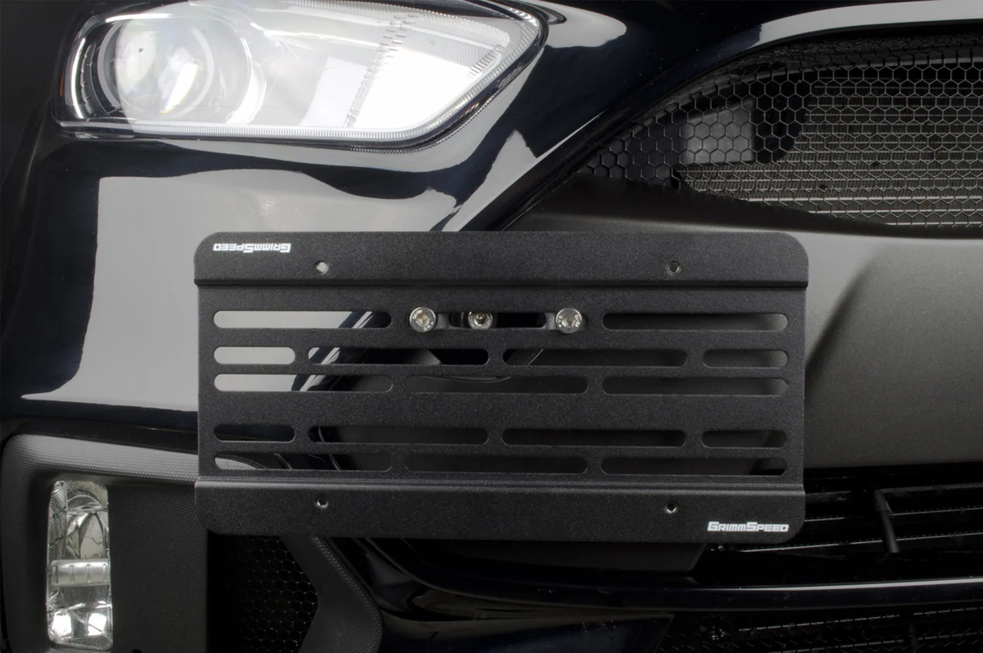 GrimmSpeed Front License Plate Relocation Kit for Focus RS (094070) - Image 7