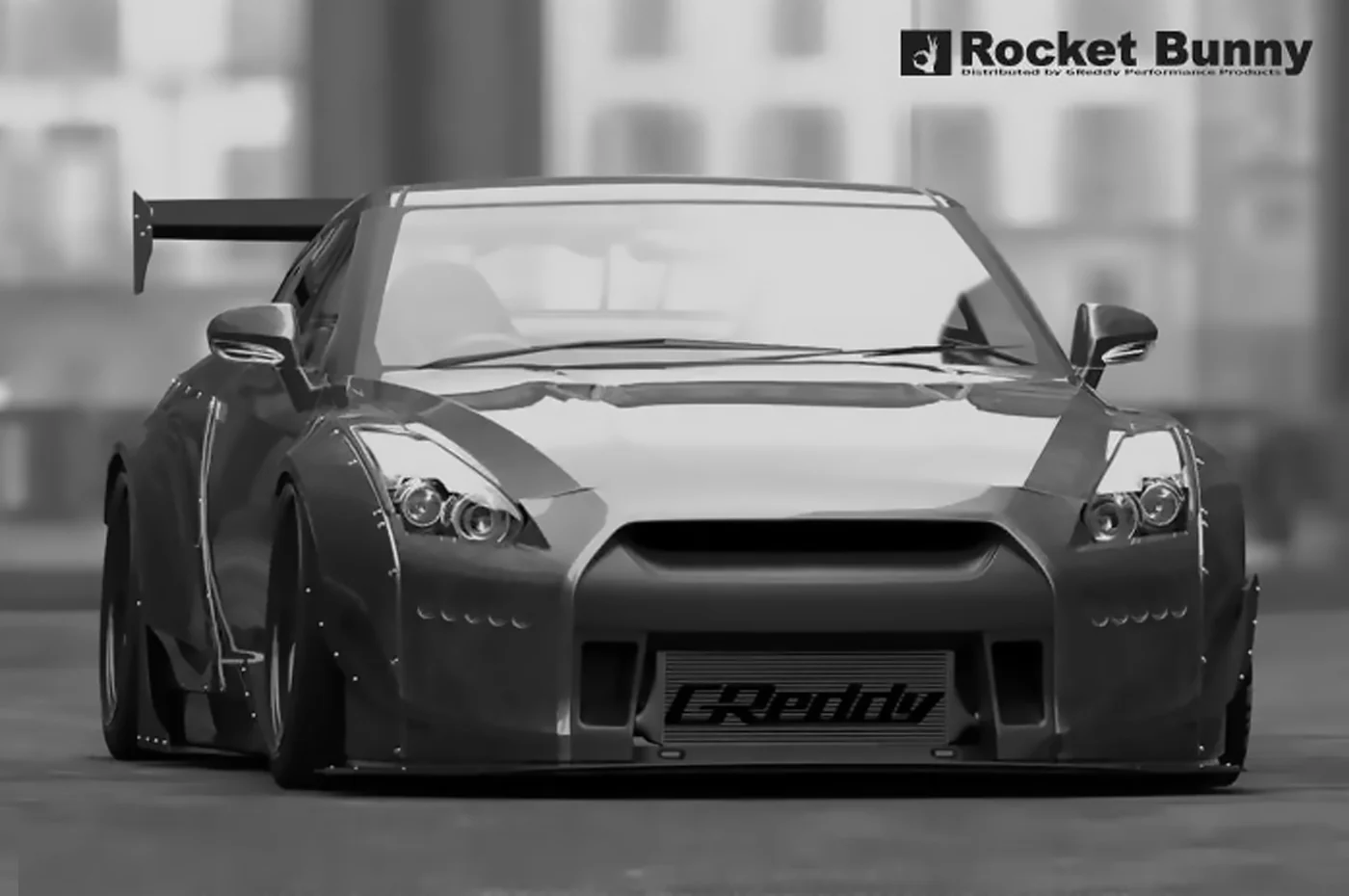 GReddy Rocket Bunny Widebody Kit Aero V1 for R35 GTR (17020635) - Image 6
