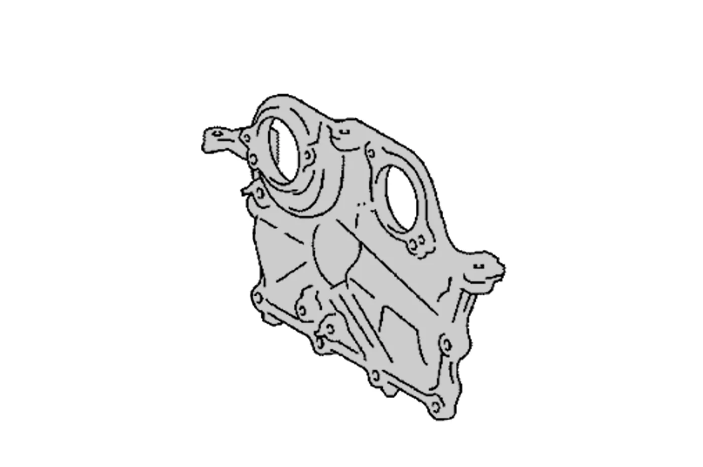 Toyota OEM Upper Timing Cover for GR Corolla (1132218010)