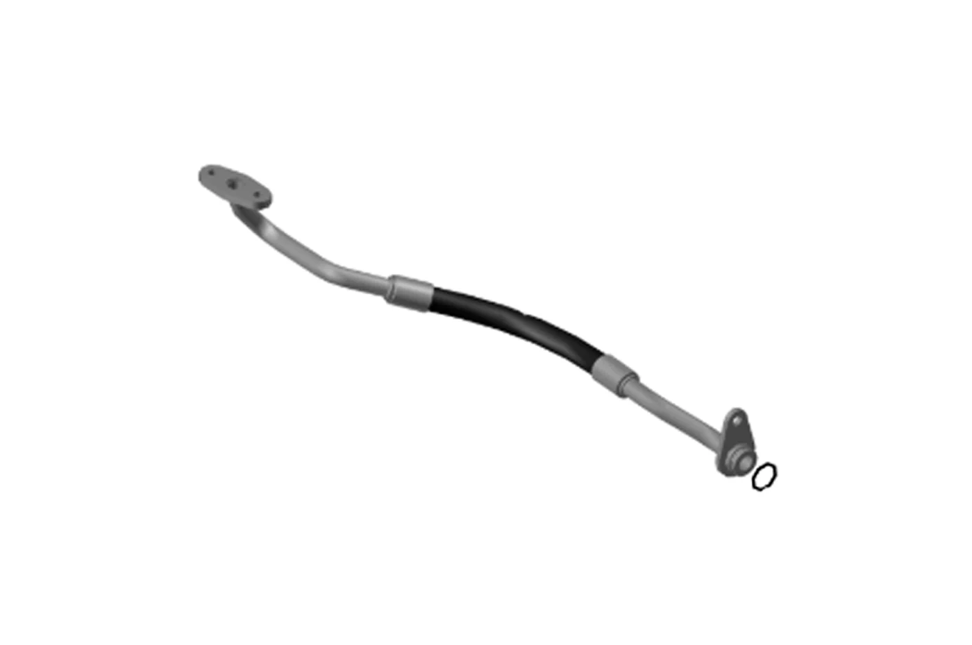 McLaren OEM Turbo Oil Return Hose (RH) for 720S (14F0828CP)
