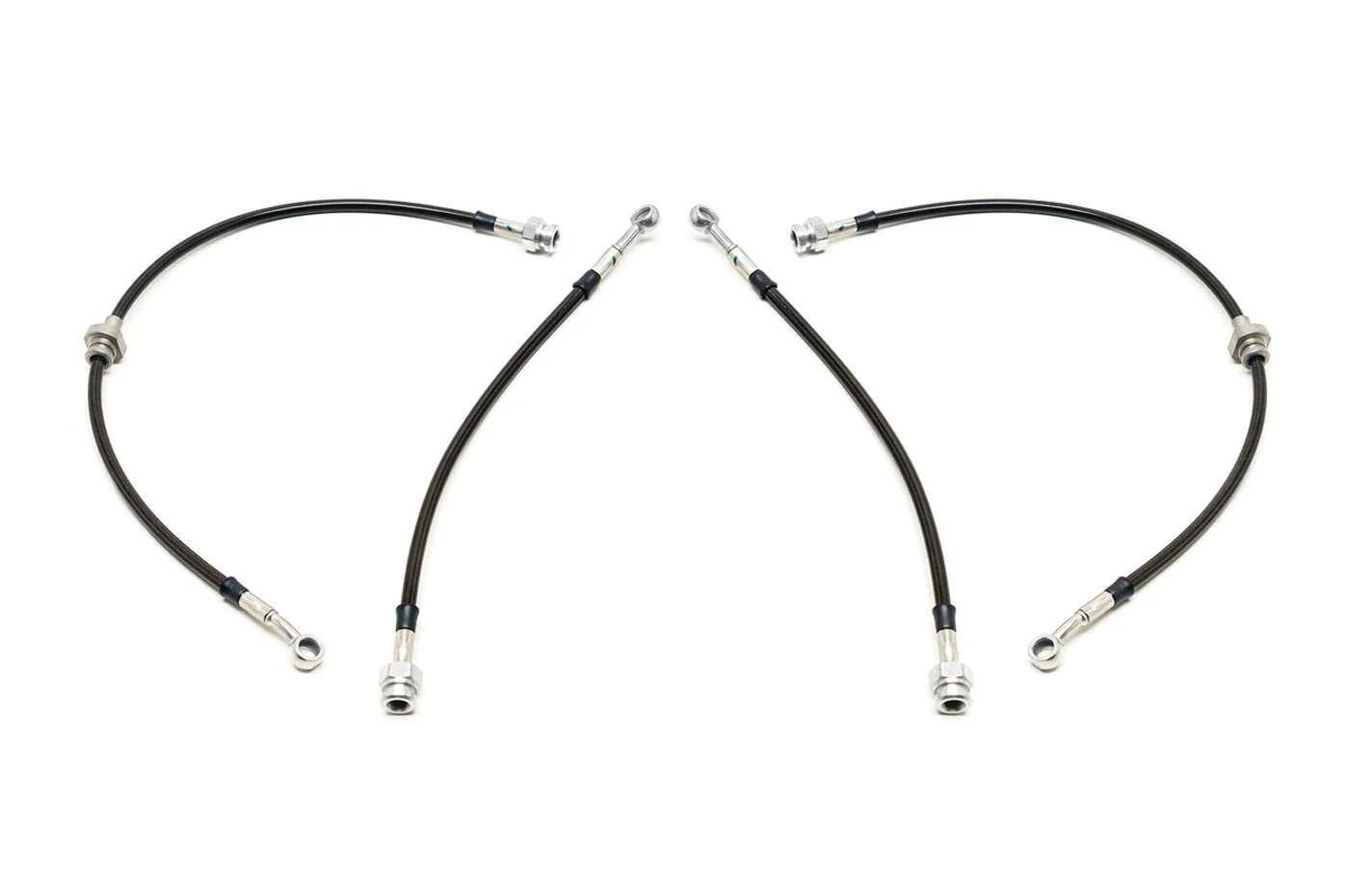 Goodridge Phantom Black Stainless Brake Lines for Focus RS (12339BKC)
