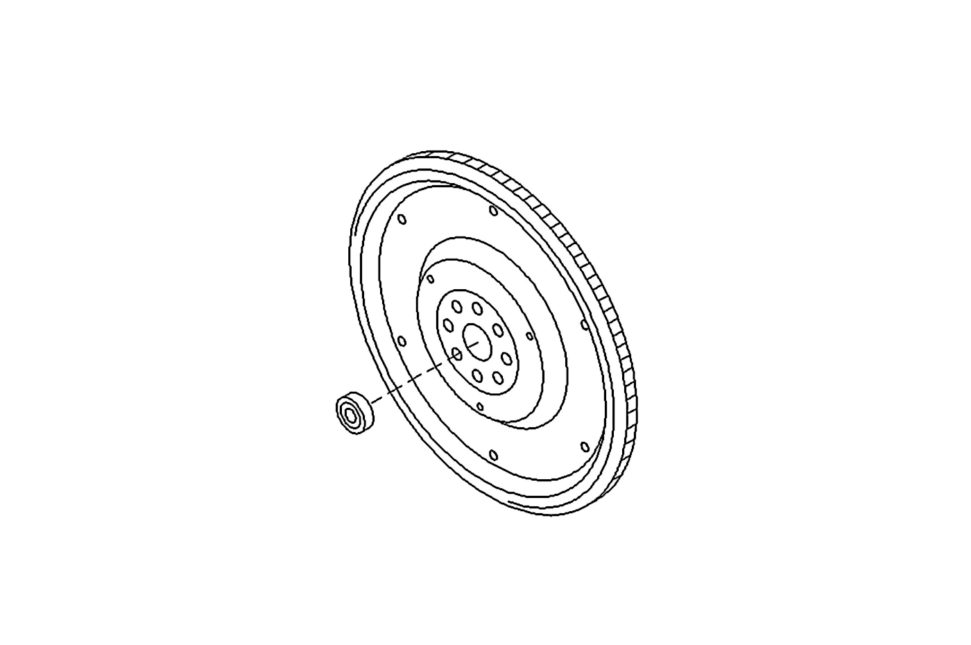 Subaru OEM Flywheel for 2018-2022+ WRX (12342AA170)