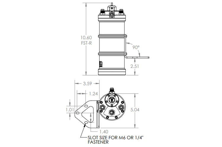 Radium FST Mounting Bracket (Frame Rail Mount) (13-0011) - Image 3