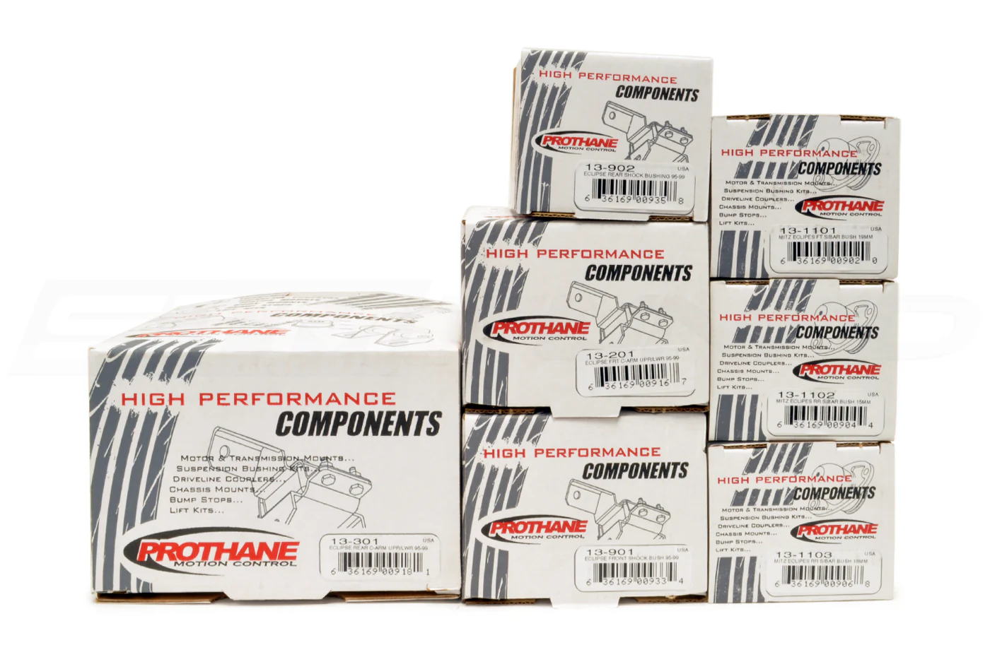 Prothane Total Bushing Kit for 2G DSM (13-2001) *Unavailable* - Image 2