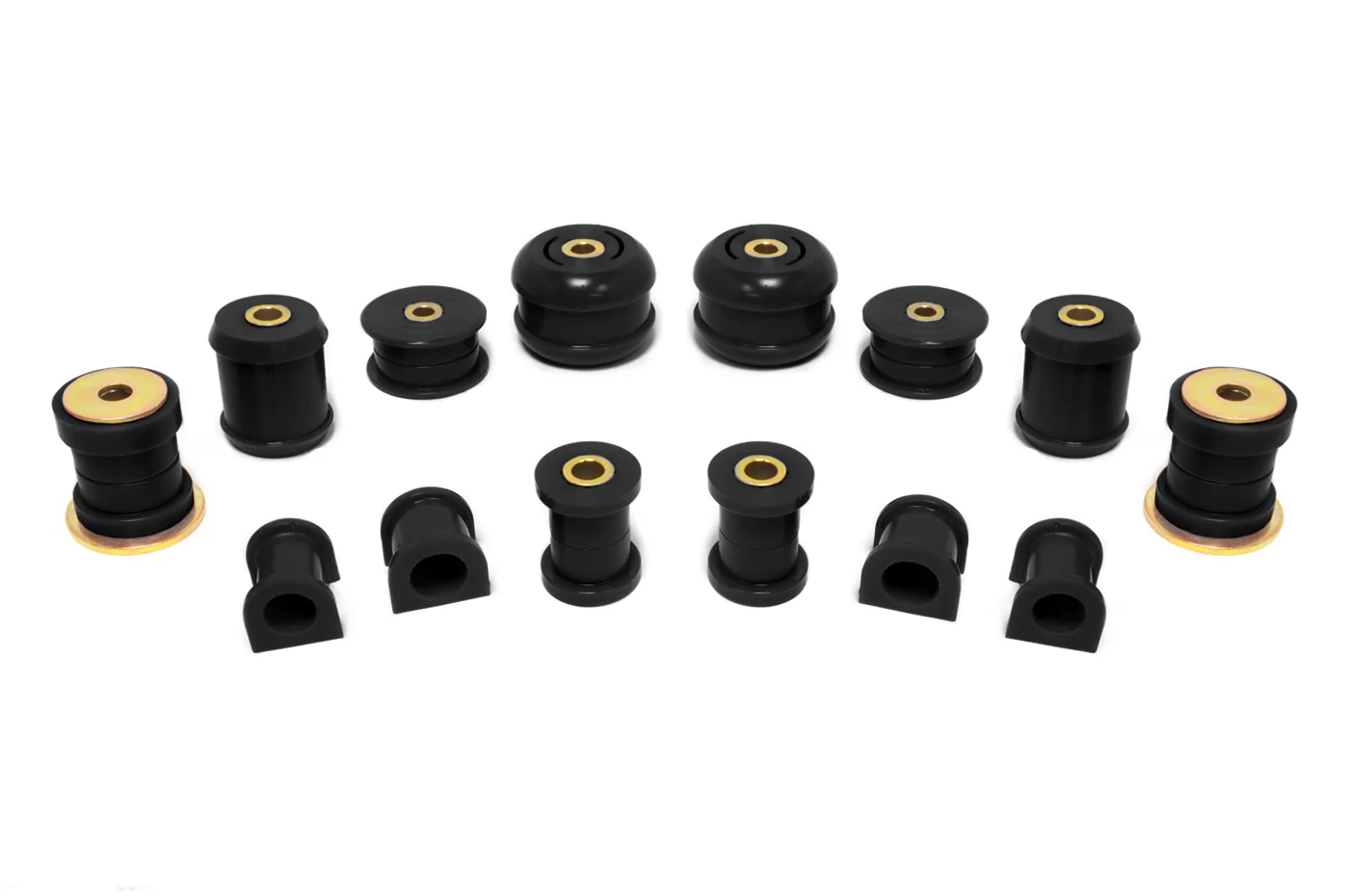 Prothane Total Suspension Bushing Kit Black for Evo 7/8/9 (13-2003-BL)