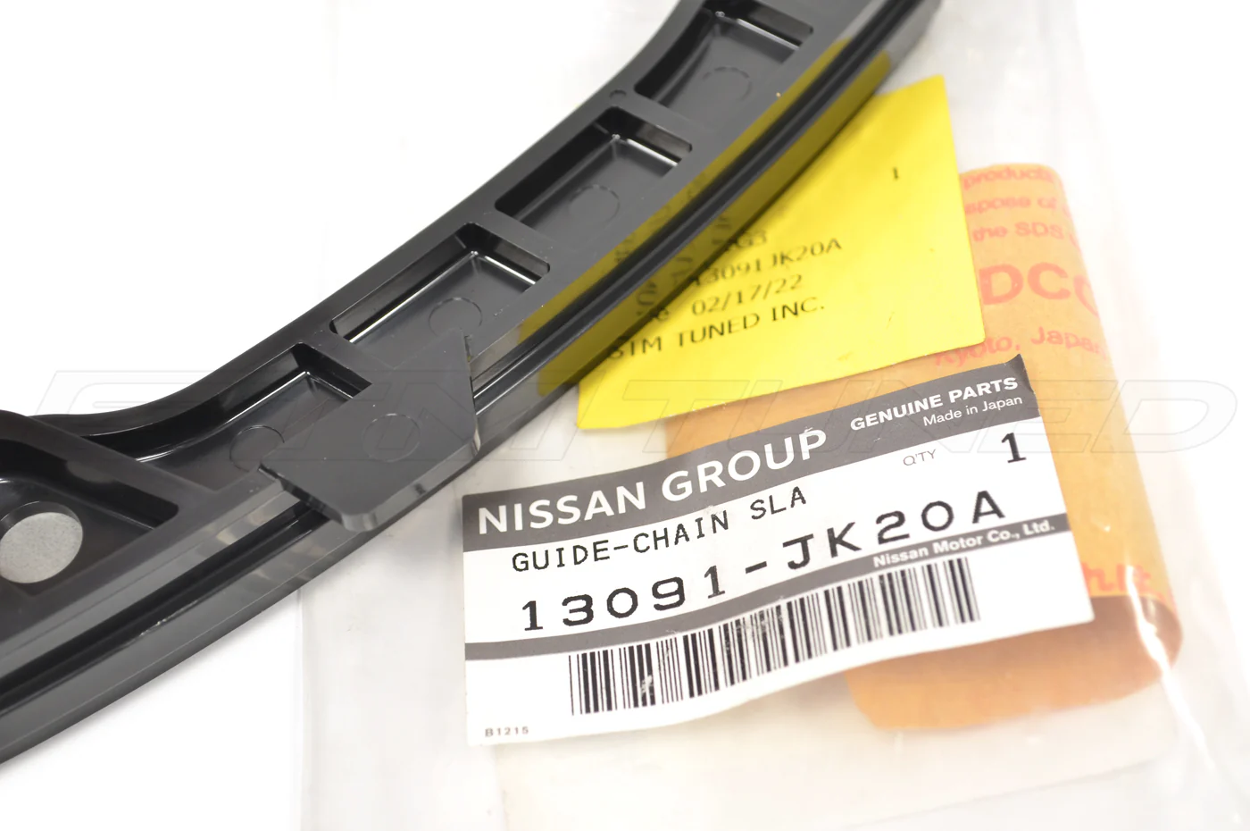 Nissan OEM Timing Chain Guide Slack Side for R35 GTR (13091-JK20A) - Image 3