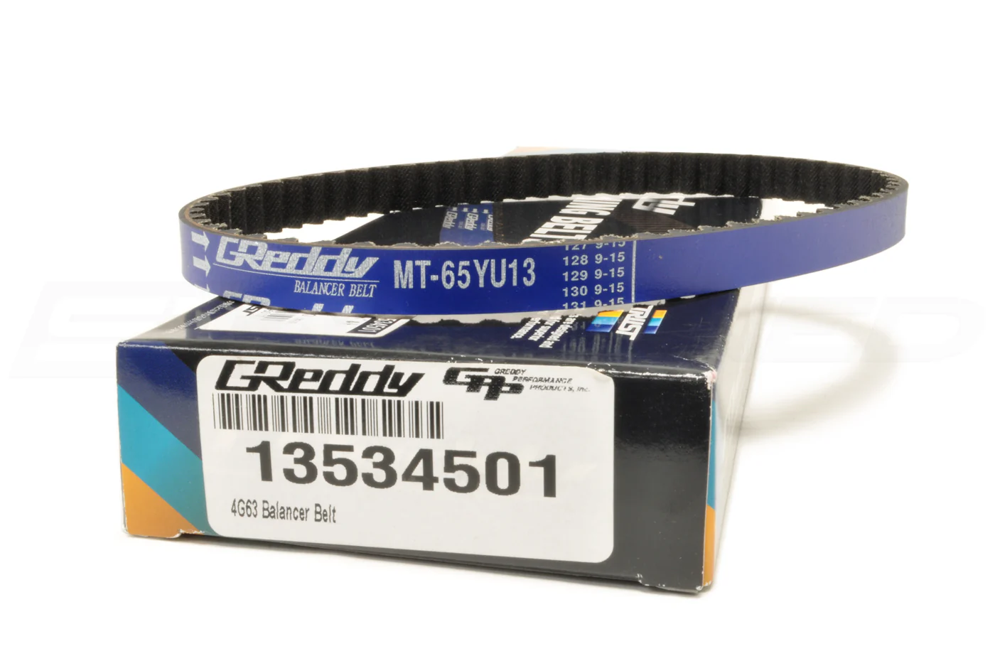 GReddy Extreme Blue Balancer Belt for 4G63 Evo/DSM (13534501) - Image 3
