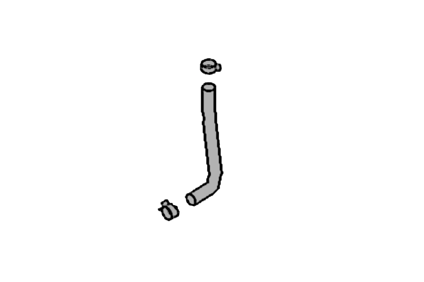 Subaru OEM Turbo Inlet Water Line for 2023-2024 WRX (14472AB080)