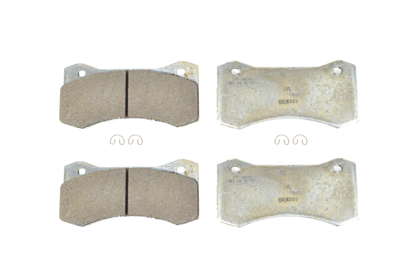 Wilwood AERO6-DM Front BP-QPad Brake Pads for F150 Raptor (150-Q-6617K)