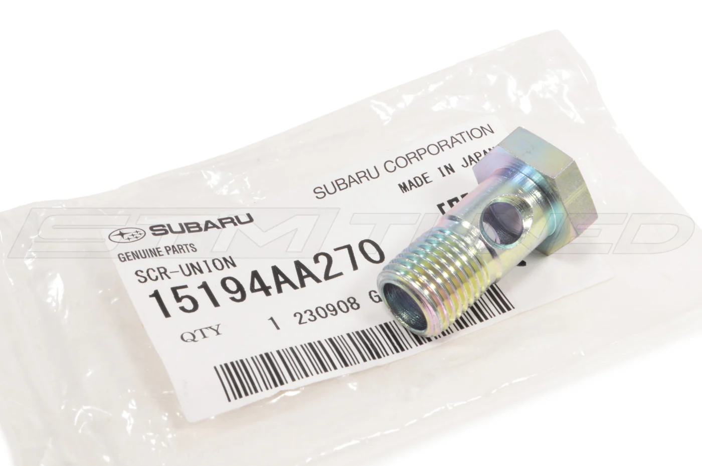 Subaru OEM Turbo Line 12mm Banjo Bolt for 2022+ WRX (15194AA270) - Image 3