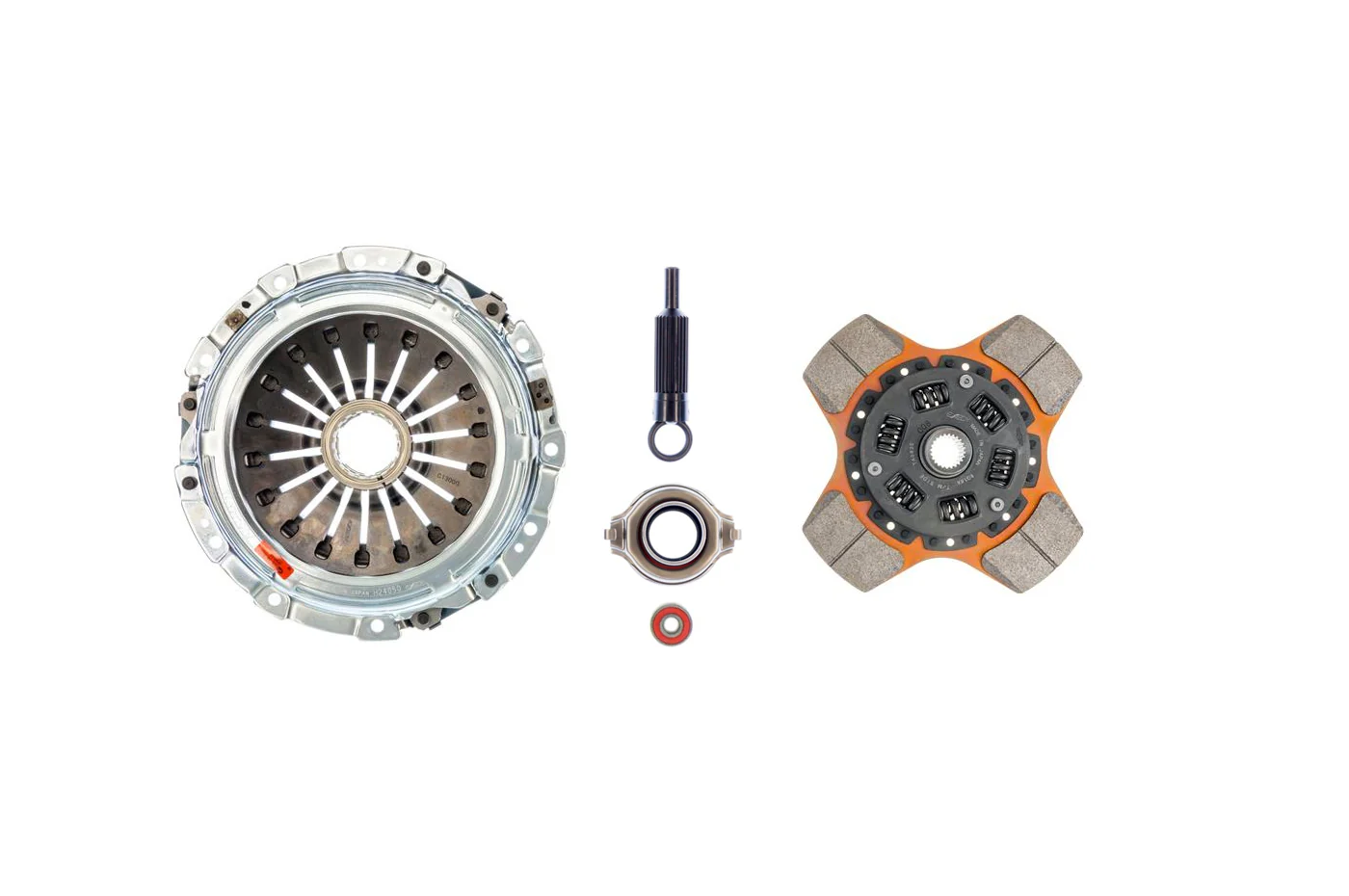 EXEDY Stage 2 Cerametallic 4 Puck Clutch Kit for Subaru STi