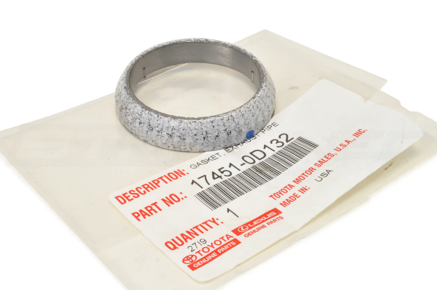 Lexus OEM Exhaust Donut Gasket for 2021+ IS300/IS350 (17451-0D132) - Image 4