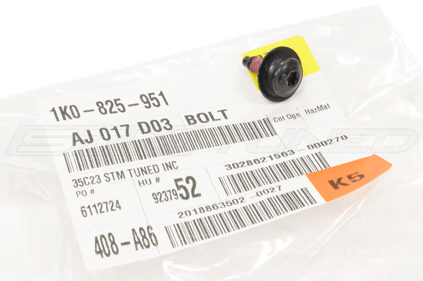 Audi OEM Hex Head Bolt (1K0825951) - Image 3