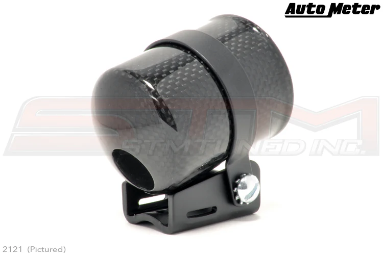 Auto Meter Universal 52mm Gauge Cup - Carbon Fiber - Image 3