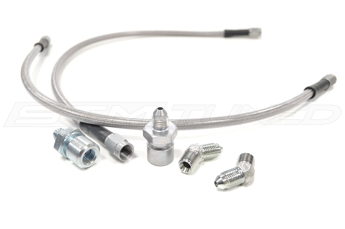 Wilwood Front Brake Lines for Foxbody Mustang Brake Kit (220-6458) - Image 2