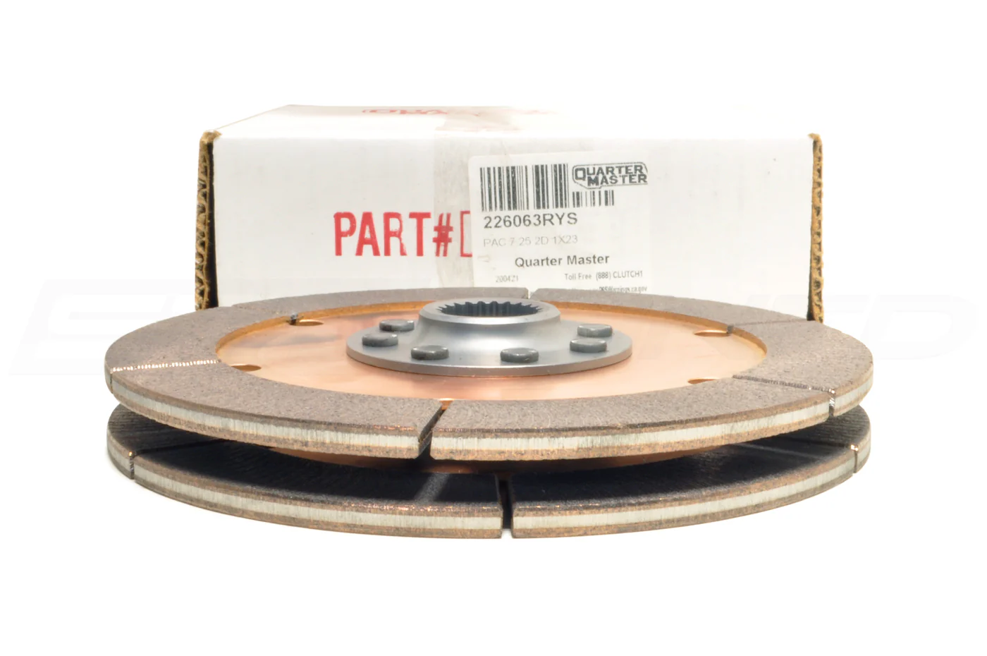 Quarter Master 6-Leg Twin Clutch Discs for DSM/Evo - Image 3