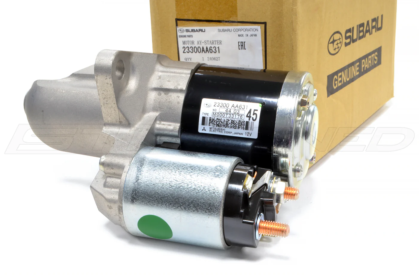 Subaru OEM Starter for 15-21 WRX Manual Trans (23300AA631) - Image 5