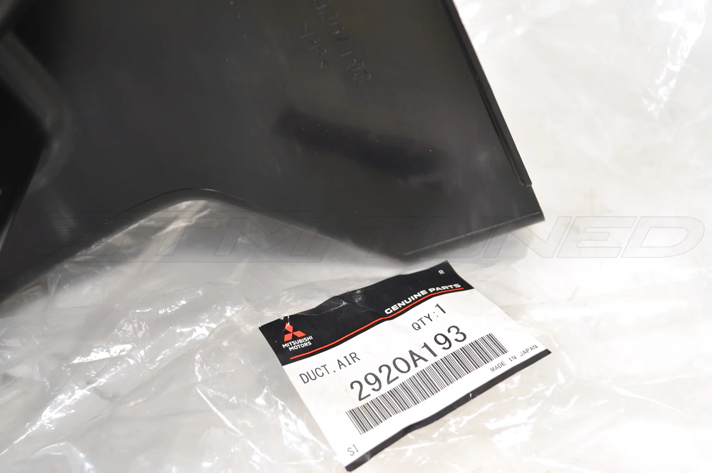 Mitsubishi OEM SST Trans Oil Cooler Duct for Evo X MR (2920A193) - Image 3