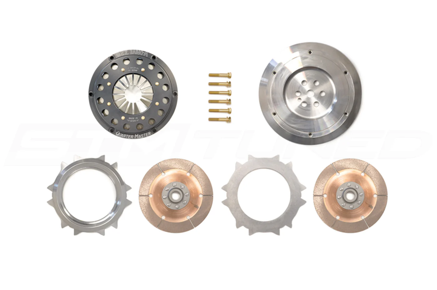 Quarter Master 7.25 6-Leg Clutch Kit for 7-Bolt AWD DSM (298541) - Image 4