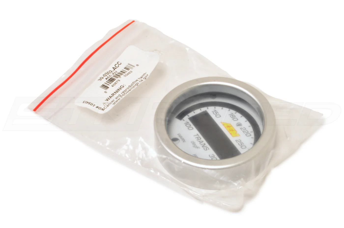 AEM Faceplate/Bezel Kit for X-Series Water Trans Oil Temp (30-0302-ACC) - Image 4