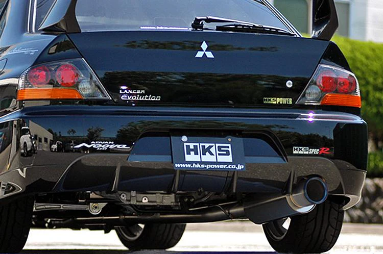 HKS Spec-R Titanium Exhaust for Evo 7/8/9 JDM IX Bumper (31025-AM003) - Image 4