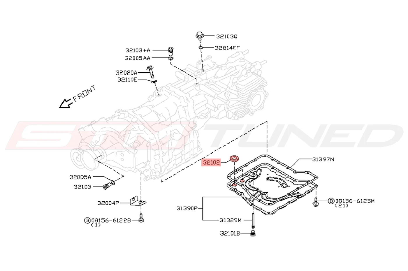 Nissan OEM Transmission Oil Pan Magnet for R35 GTR (31379-01X01) - Image 2