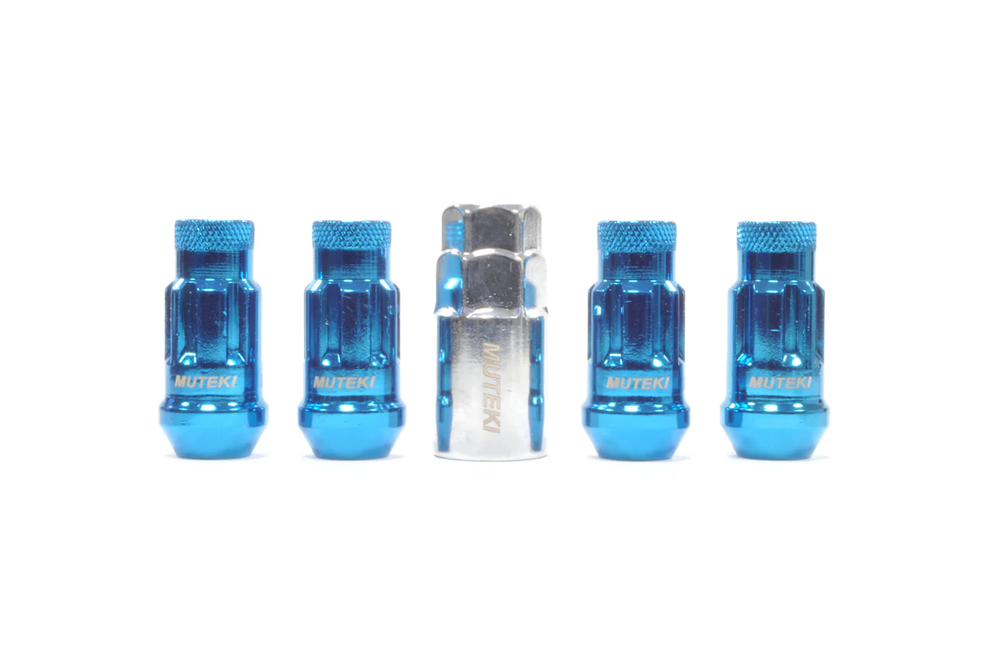 Muteki SR48 Open Ended Locking Lug Nuts (M12 x 1.25)
