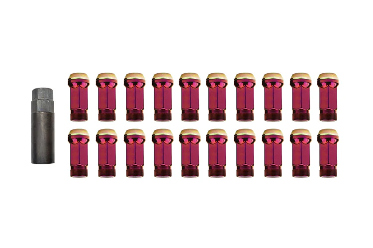 Muteki SR45R Burned Open Ended Lug Nuts (M12 x 1.5) (32936RN) - Image 2