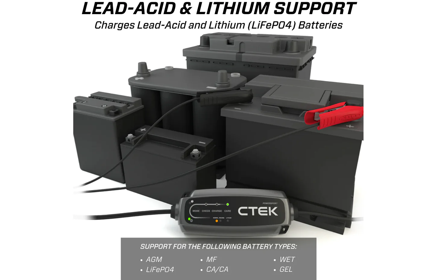 CTEK CT5 Powersport Battery Charger (40-339) - Image 3