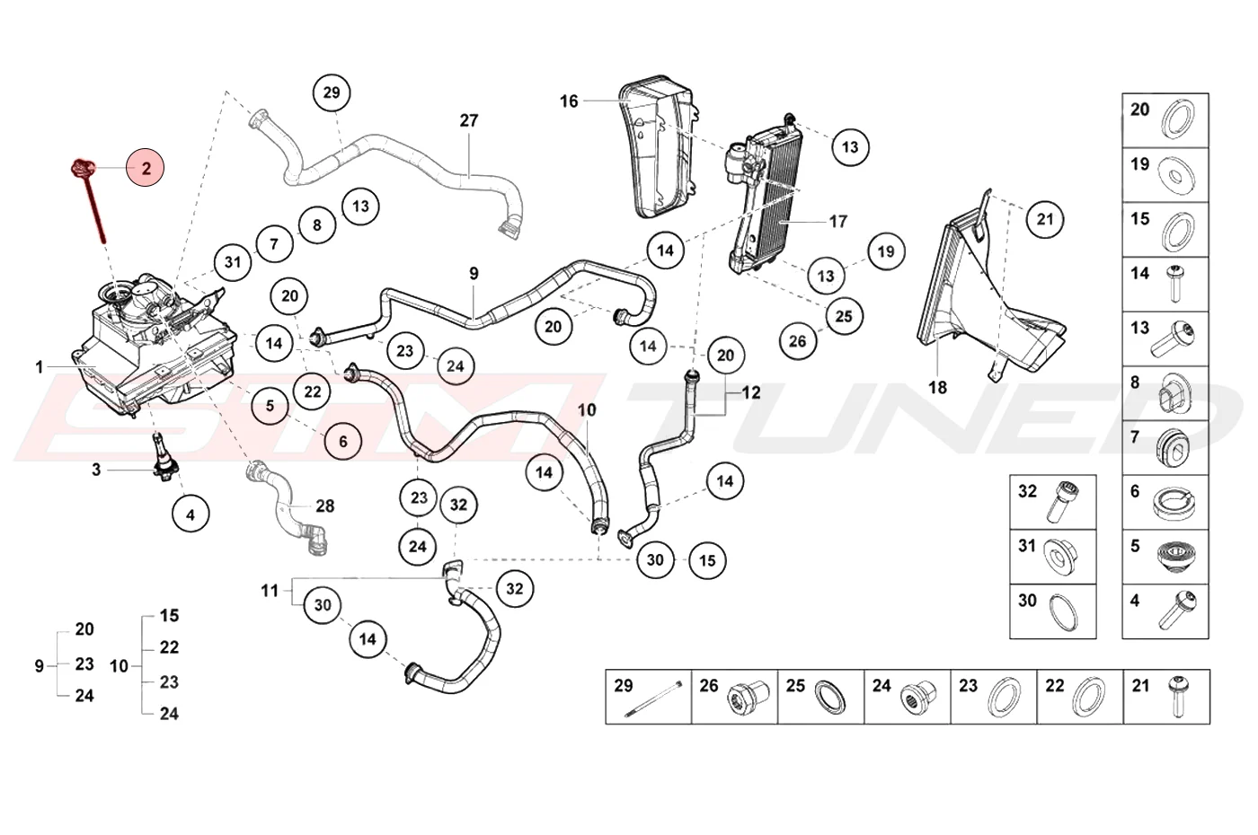 Audi OEM Oil Cap Dipstick for 2014-2015 R8 Huracan (420103485F) - Image 5