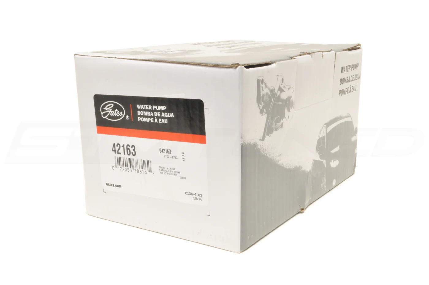 Gates Water Pump for 1G DSM (42163) - Image 4