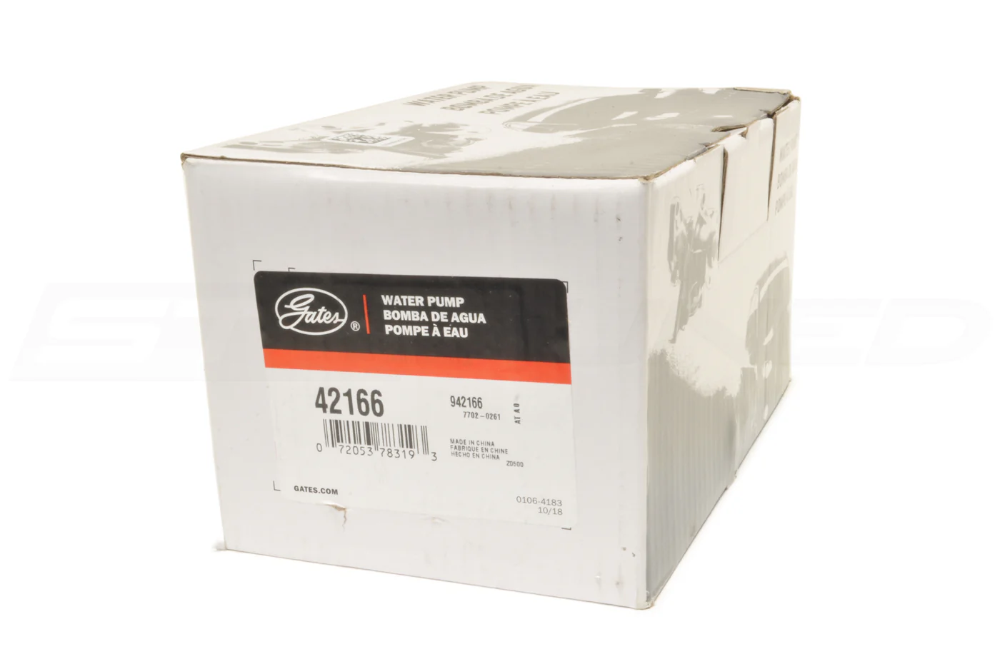 Gates Water Pump for 2G DSM / Evo 1-3 (42166) - Image 5