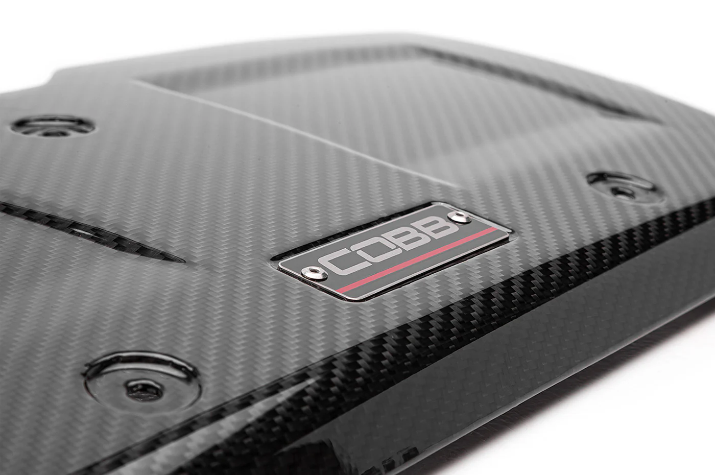 COBB Redline Carbon Fiber Engine Cover for 2015+ WRX (442605) - Image 3