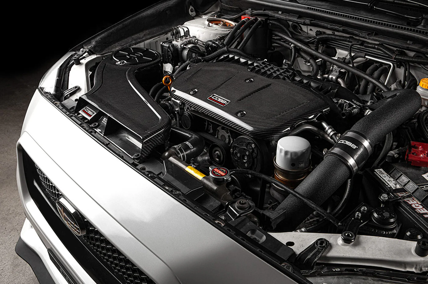COBB Redline Carbon Fiber Engine Cover for 2015+ WRX (442605) - Image 8