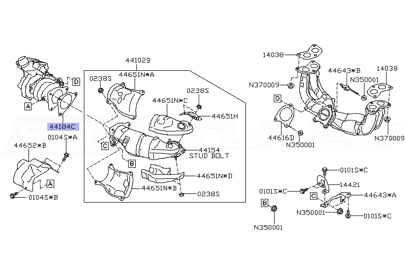 Subaru OEM Turbo to Downpipe Gasket for 2022+ WRX (44616AA320) - Image 5