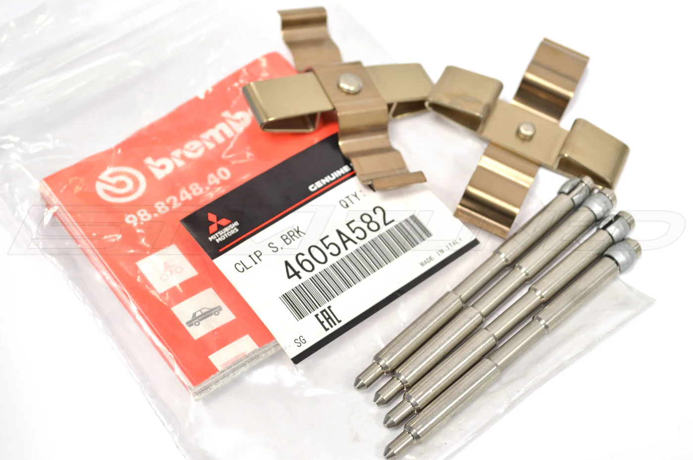 Mitsubishi OEM Brembo Caliper Hardware for Evo X - Image 3
