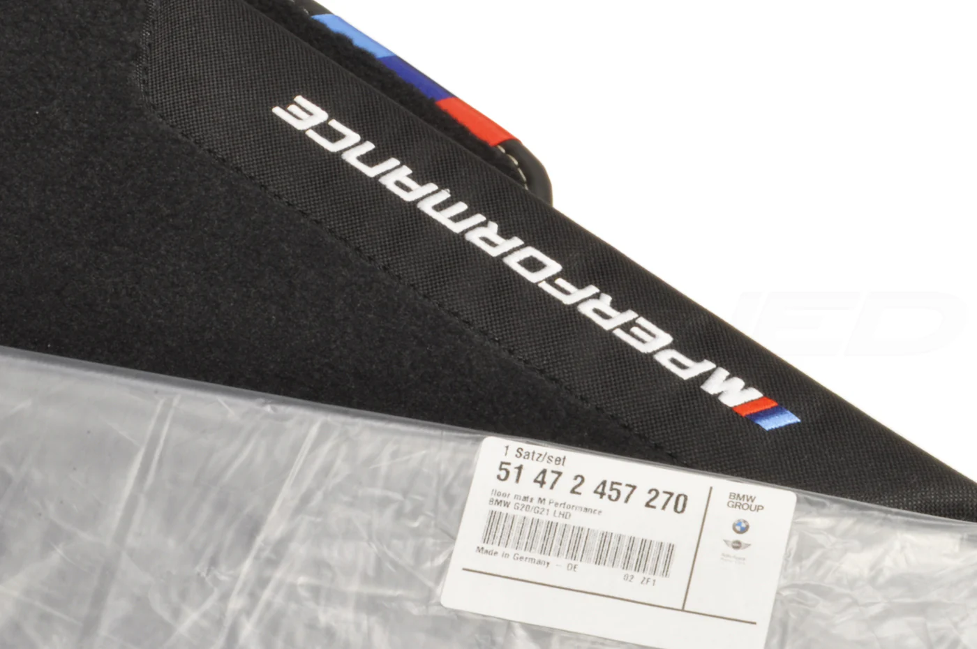 BMW M Performance Floor Mats for G80 M3 (51472457270) - Image 4
