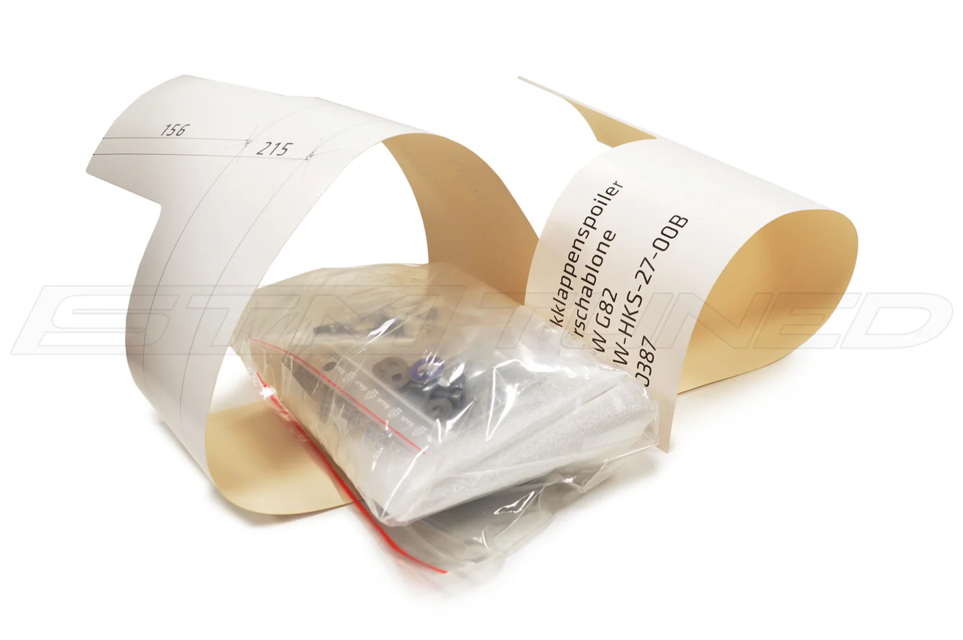 BMW OEM Mounting Kit for G82 M4 M Performance Spoiler (51625A1CCB4) - Image 3