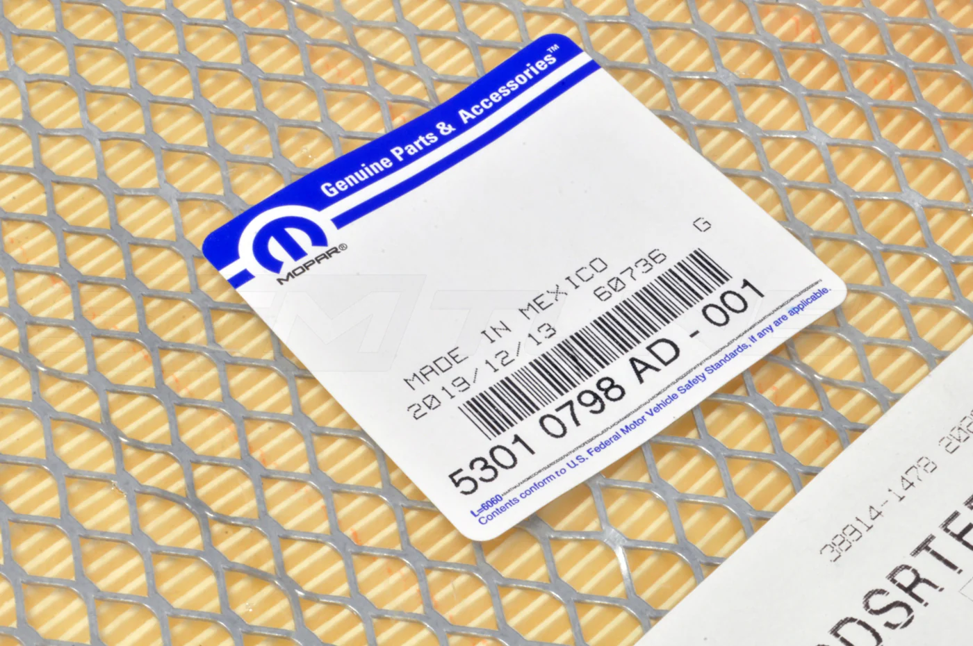 Mopar Air Filter for Trackhawk / Hellcat (53010798AD) - Image 7