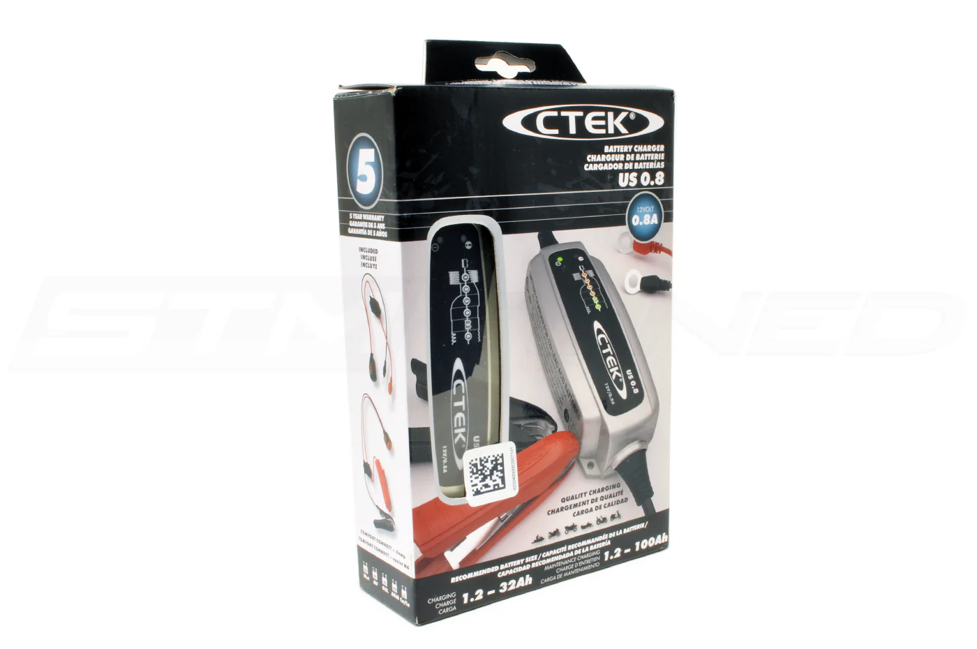 CTEK US 0.8 12V Motorcycle Battery Charger (56-865) - Image 4