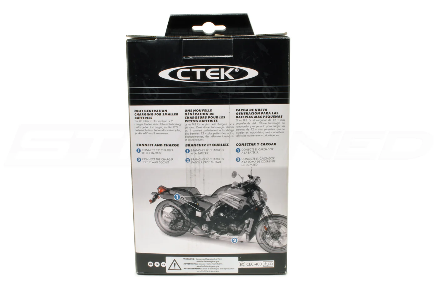 CTEK US 0.8 12V Motorcycle Battery Charger (56-865) - Image 5