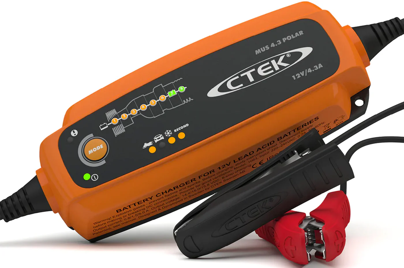 CTEK MUS 4.3 POLAR Battery Charger (56-958) - Image 4